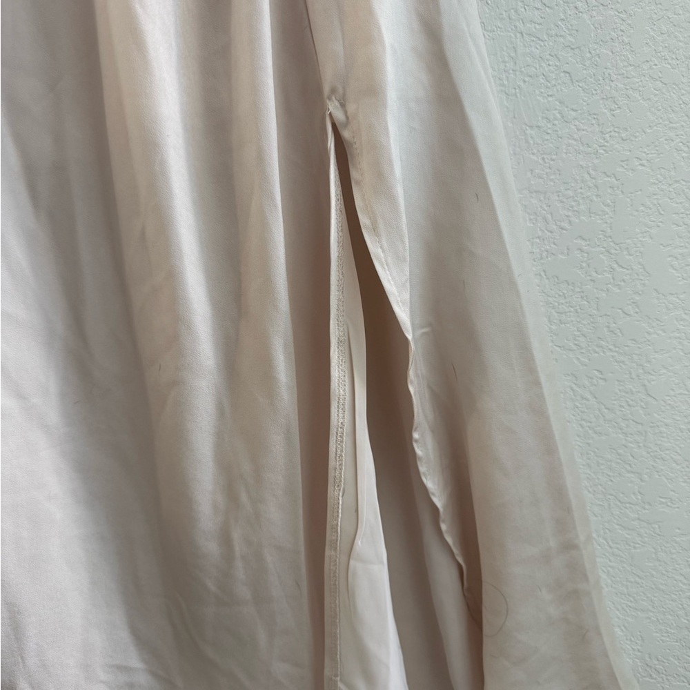 Champagne Satin Dress